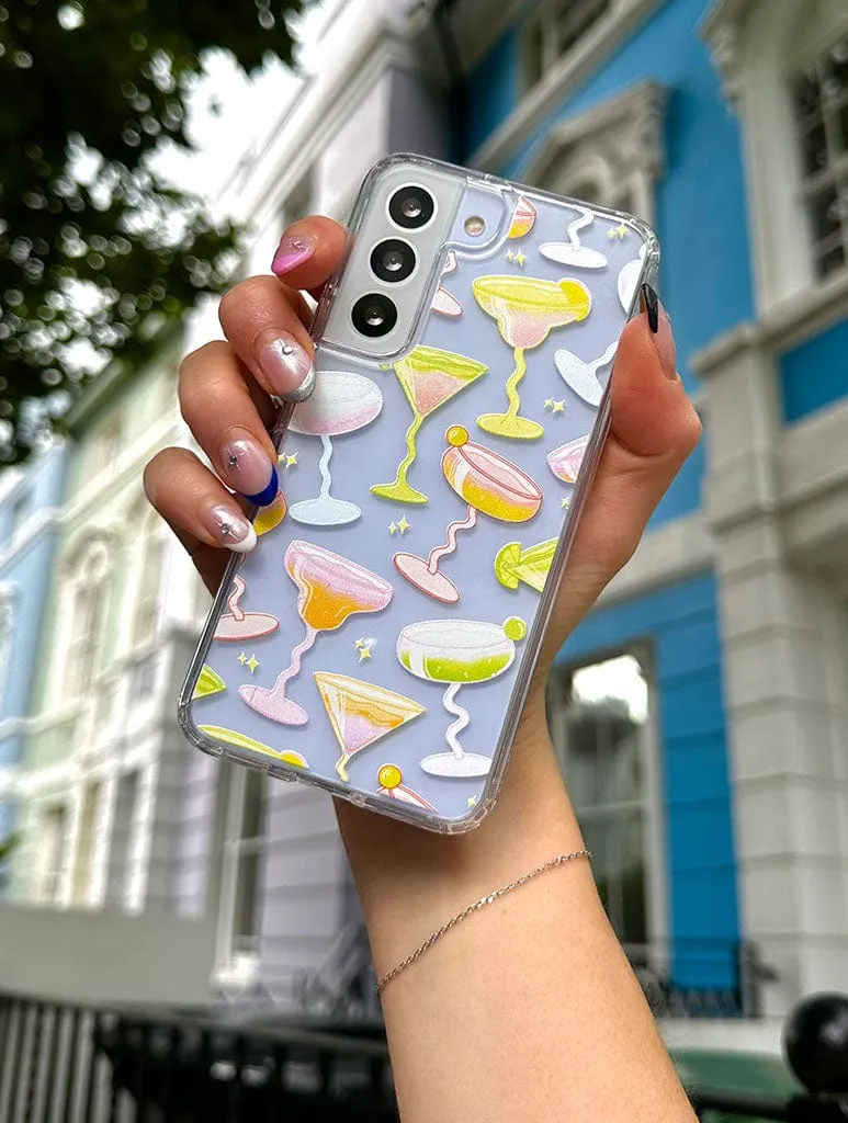 Impact Resistant Printed Graphic Cocktail Wiggle Android Case