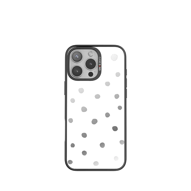 Coconut White Polka Dots Imagisnap Protective Craft Light Design