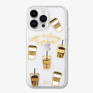 Frosted surface Coffee iPhone Case