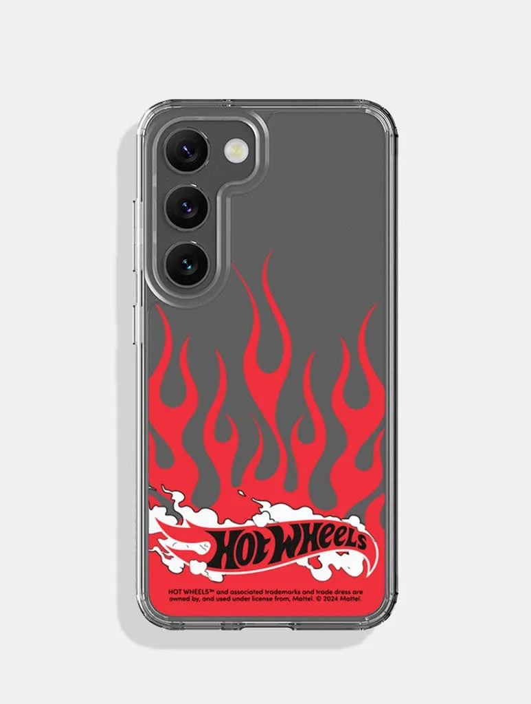 Hot Wheels x Skinnydip Flame Android Case High protection Soft Touching