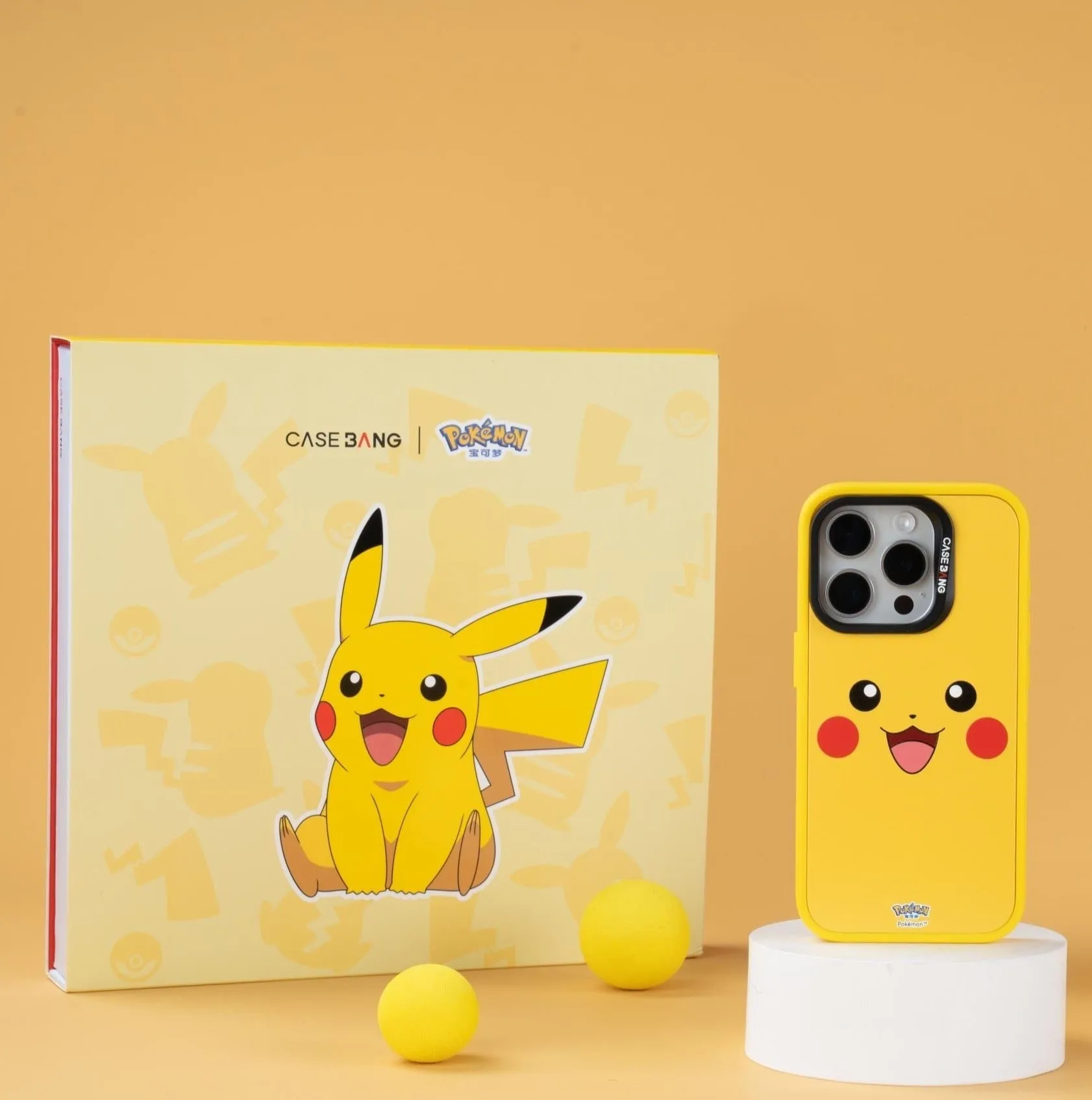Matte Look Finish Creative Form Pokemon Phone Case Gift Box