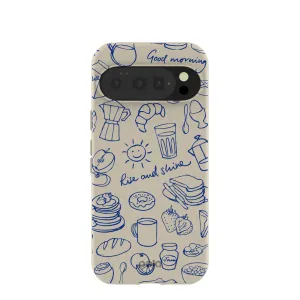 London Fog Rise and Shine Google Pixel 10/10 Pro Case Matte Pattern Layer Comfort Pattern Texture