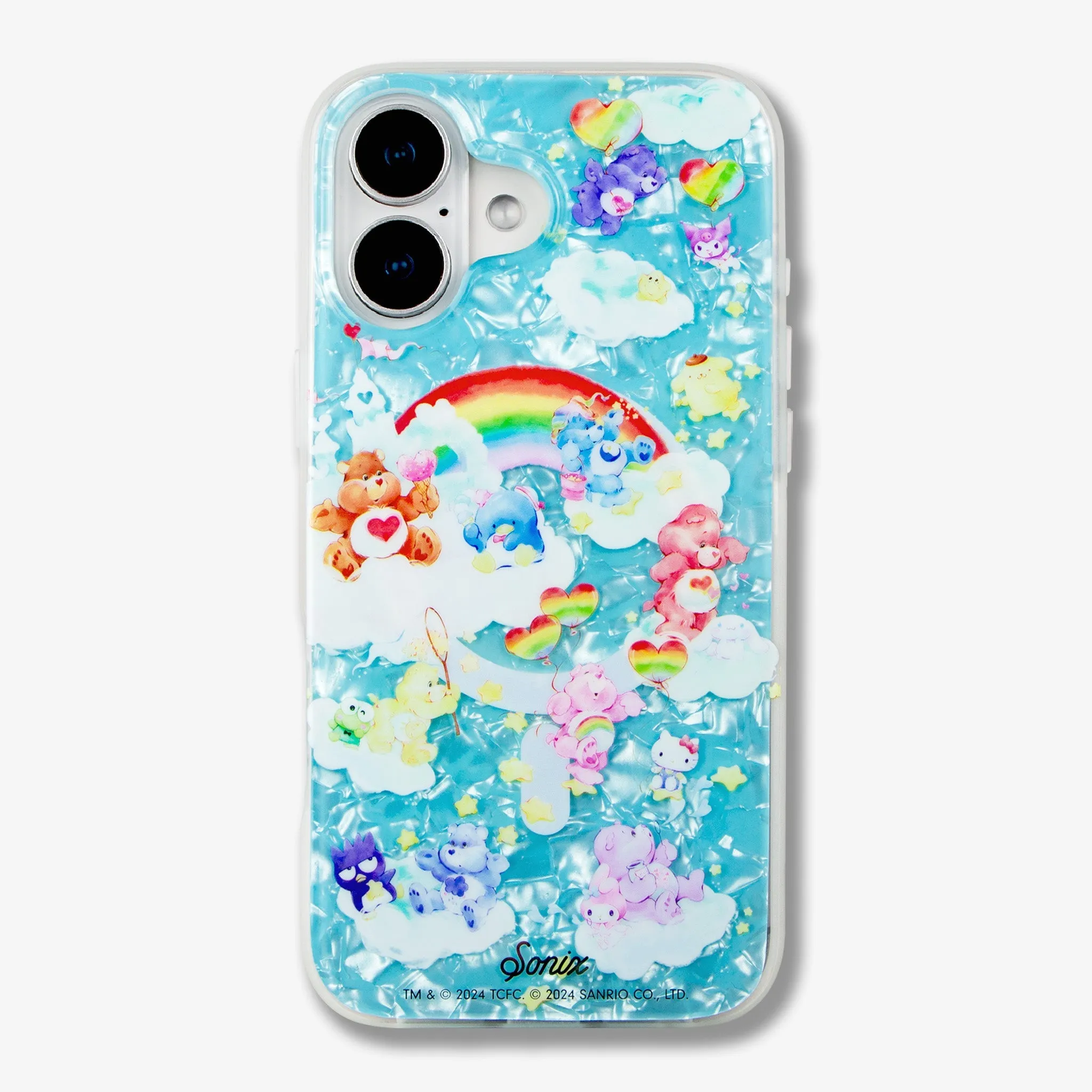 Soft touch layer Minimalist Aesthetic Care Bears?   Hello Kitty? and Friends MagSafe? Compatible iPhone Case
