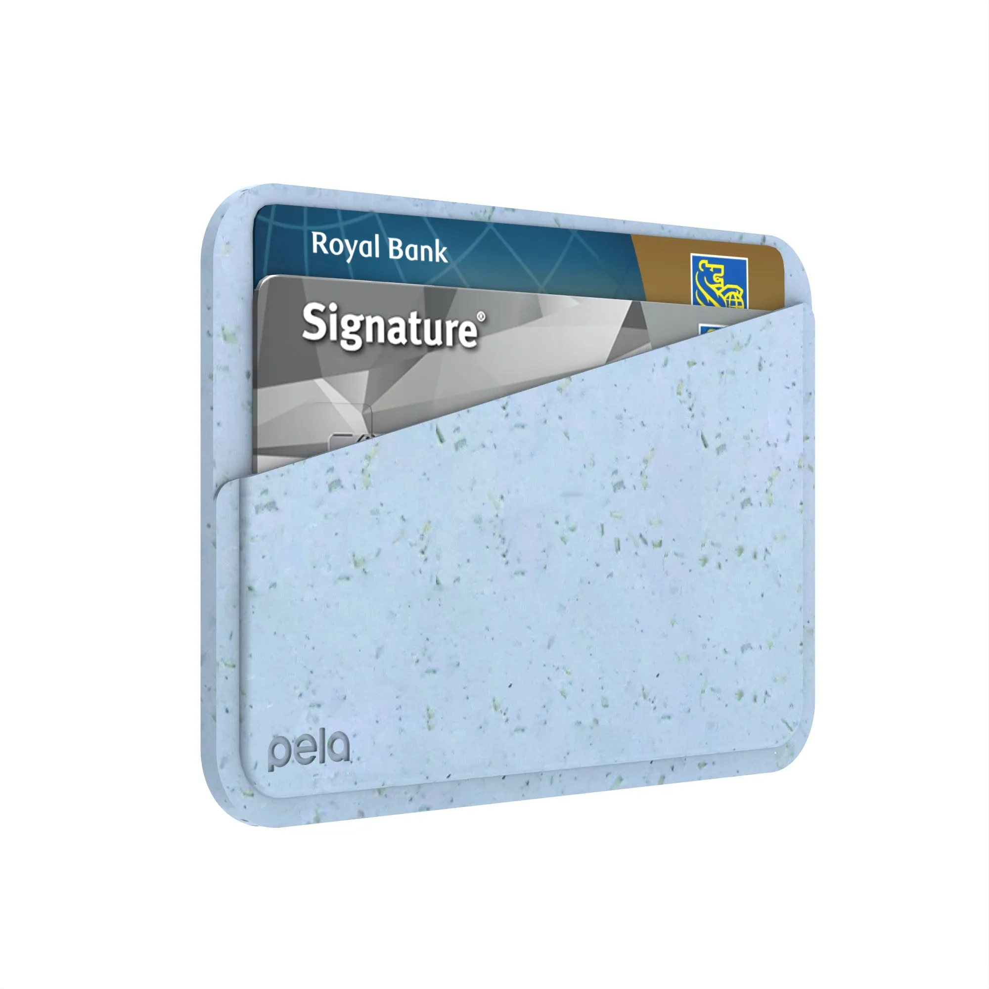 Powder Blue Mini Wallet Urban Pocket Organizer Everyday Companion