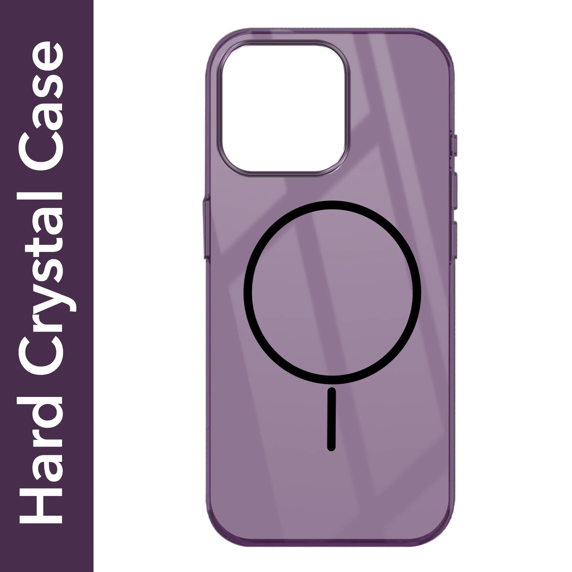 Durable Build For Apple iPhone 16 Pro Back Cover Case (Crystal Clear Case | MagSafe Wireless Charging Support | Hard Anti Yellow | Camera Protection Bump)