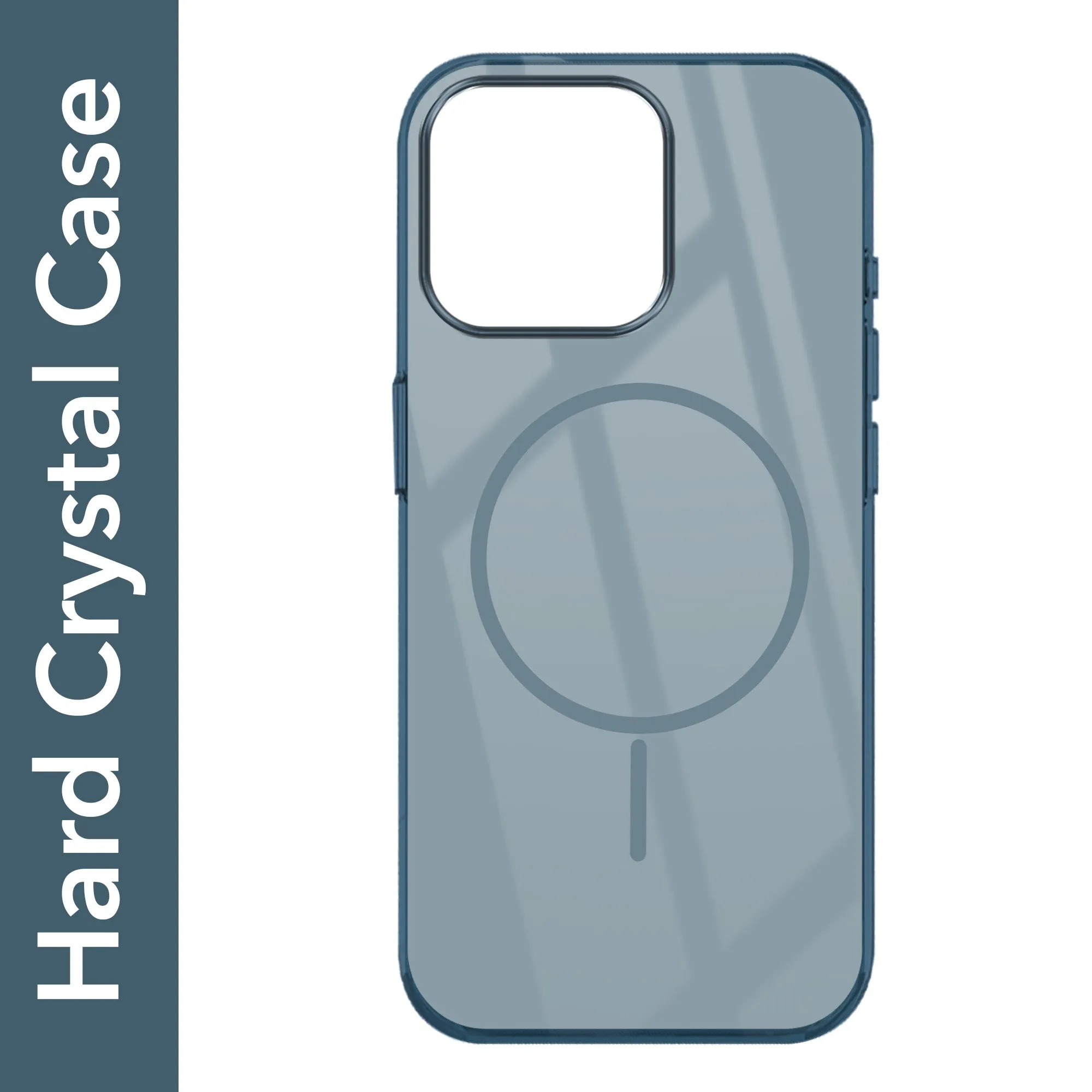 anti dust For Apple iPhone 16 Pro Back Cover Case (Crystal Clear Case | MagSafe Wireless Charging Support | Hard Anti Yellow | Camera Protection Bump)