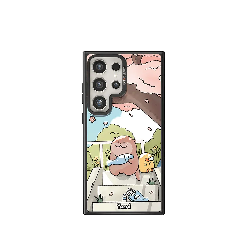 COOLING OFF OTTER Imagisnap Ergonomic grip Matte Protection