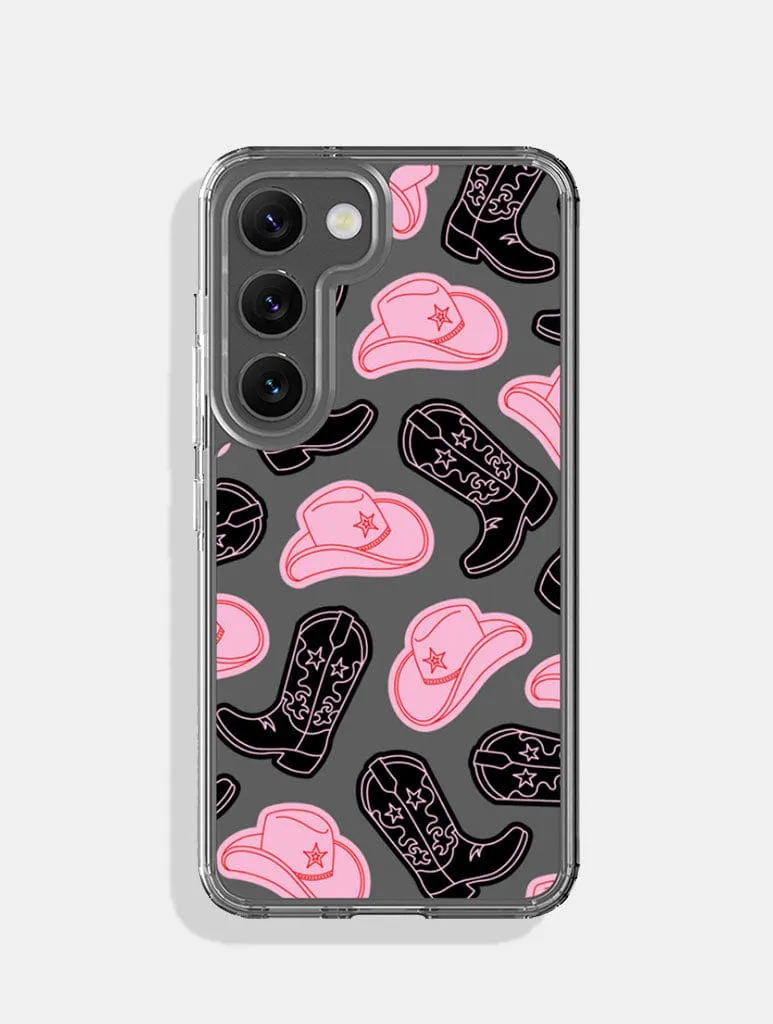Impact shield Cowboy Hat and Boots Android Case