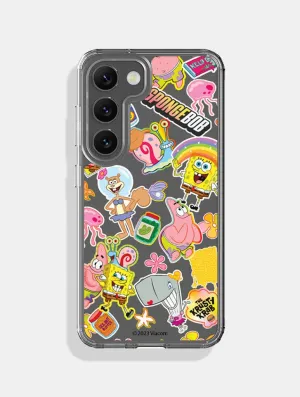 Durable Surface Spongebob x Skinnydip Sticker Android Case