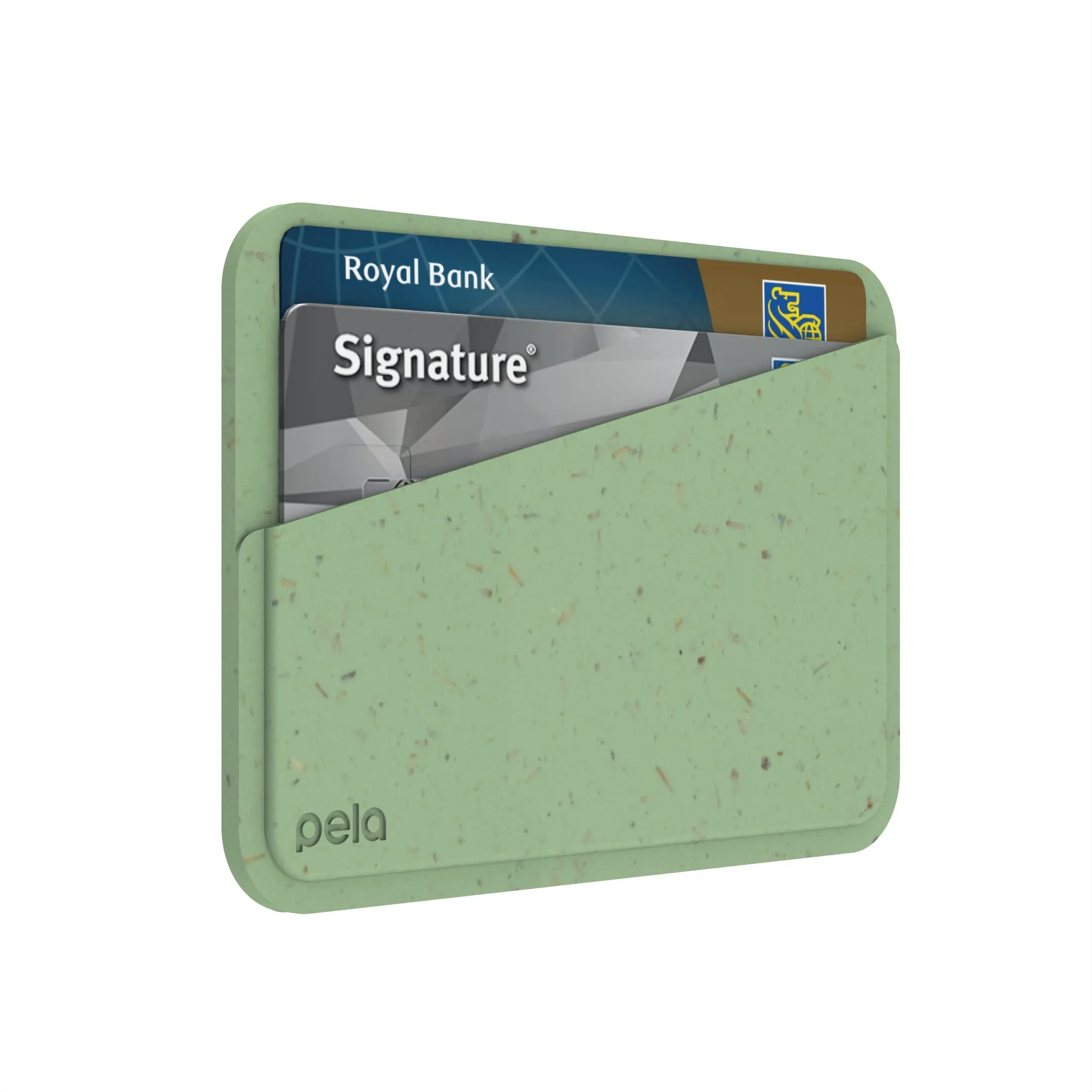 Pocket Magnetic Organizer Sage Green Mini Wallet