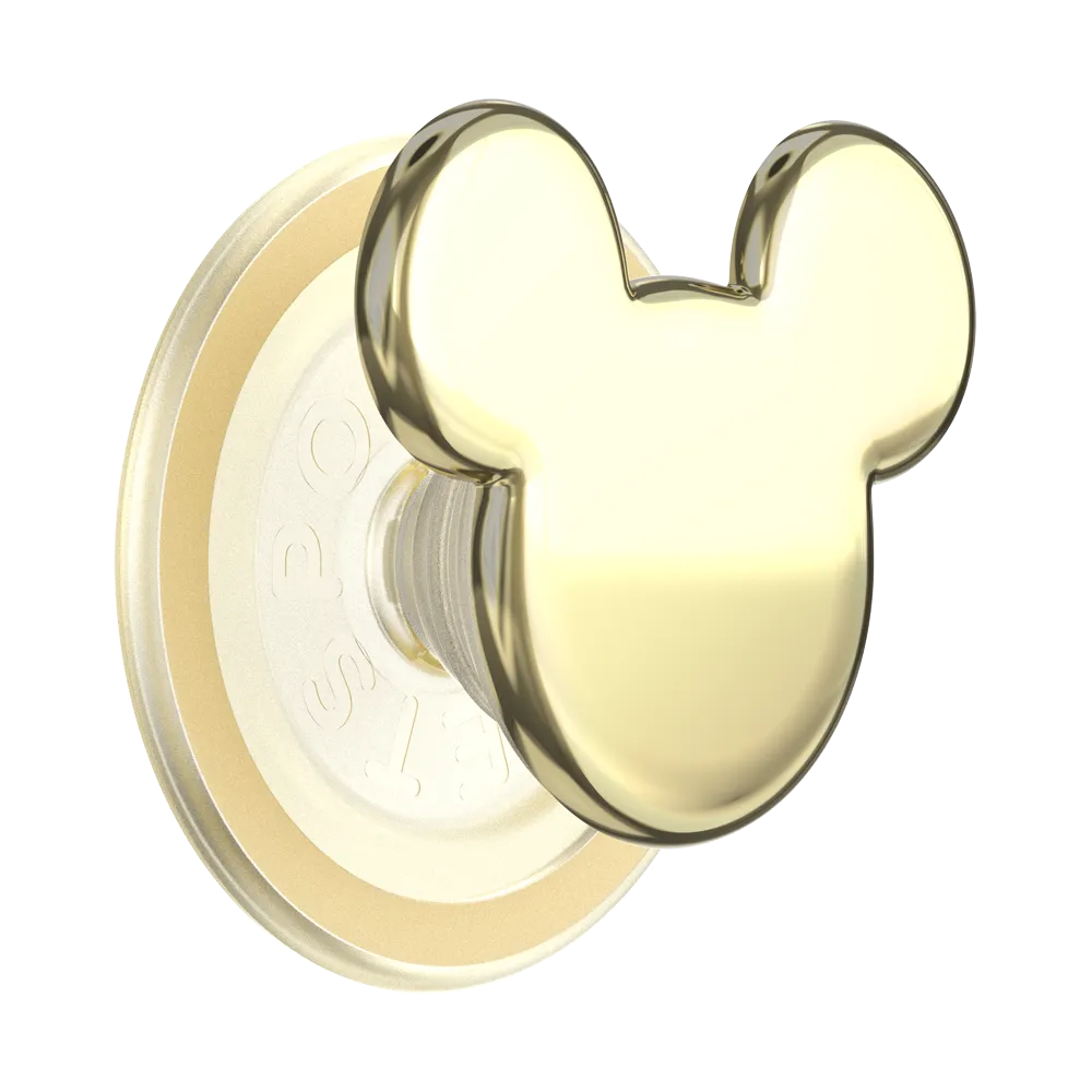Gold Mickey Head PopGrip for MagSafe Grip Edge Max