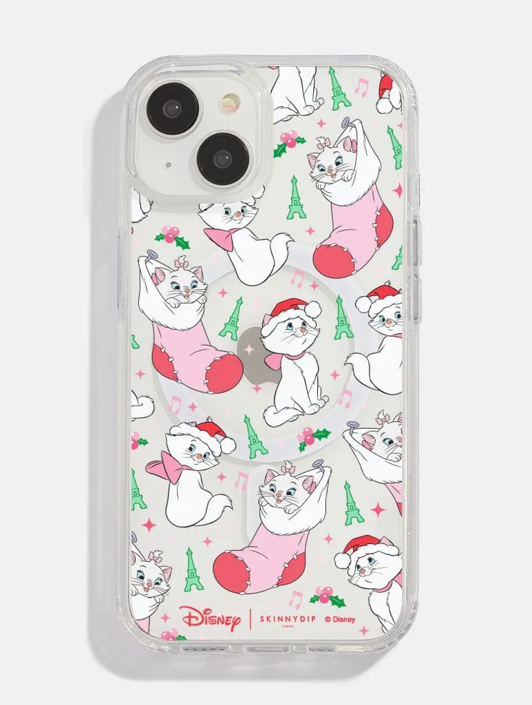 Modern Design Disney Christmas Marie MagSafe iPhone Case