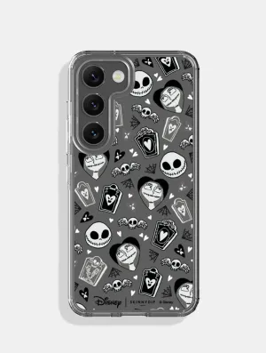 Disney Nightmare Before Christmas Monochrome Android Case Premium Texture Design Shock absorption