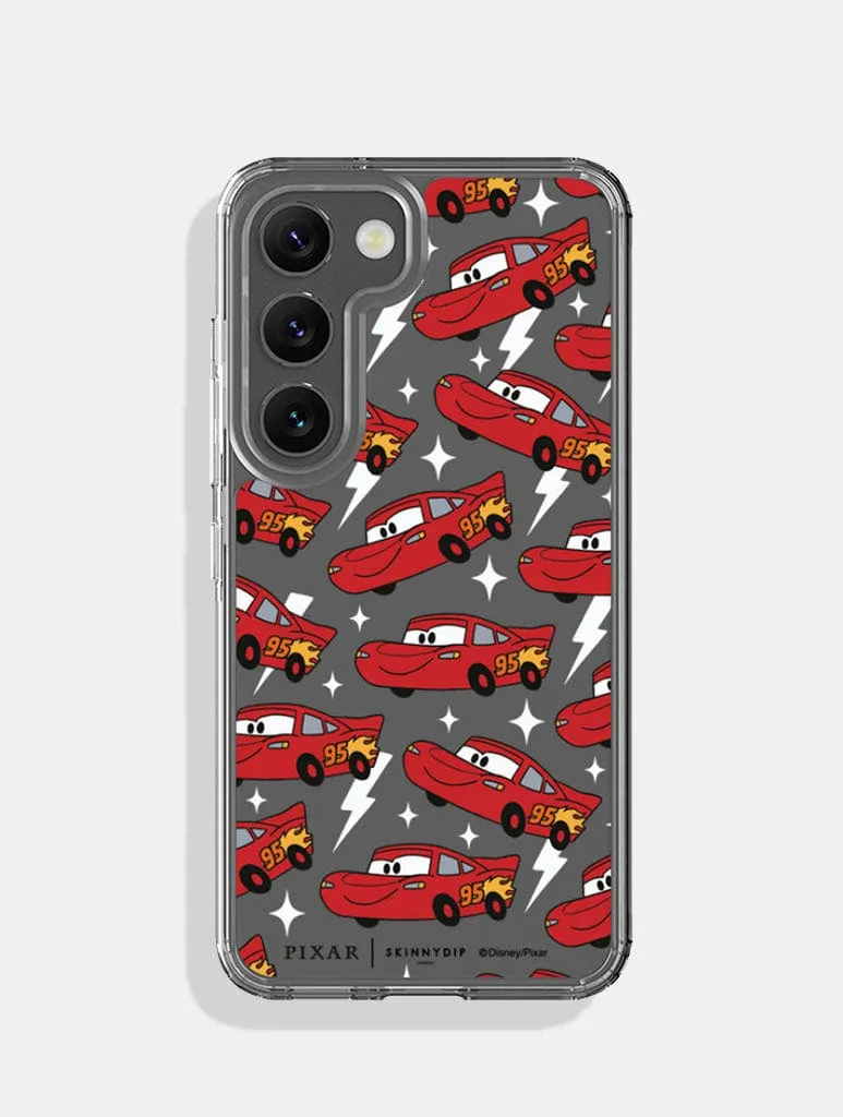 Premium Quality Disney Pixar Cars Lightning McQueen Repeat Android Case