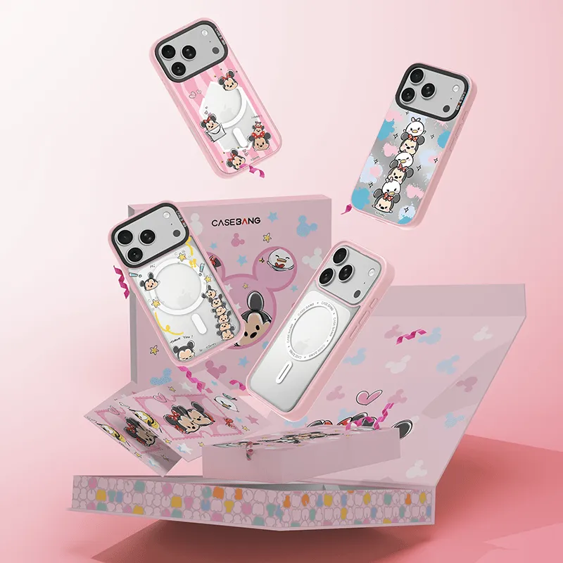 Minimal Edge Affordable option Disney Tsum Tsum Phone Case Gift Box