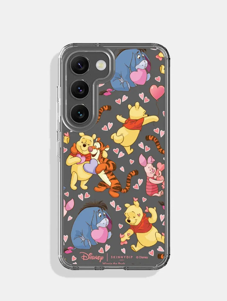 Gloss Surface Disney Winnie & Friends Love Android Case