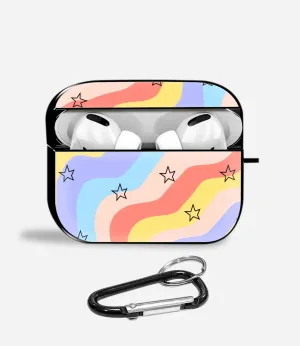 Dream Vibes Aipods Glass Case slim elegant earphone protector magnetic lock airpods shell