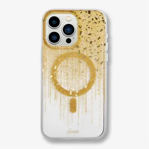 Fashion Touch Drippin?? in Gold Magsafe? Compatible iPhone Case