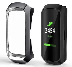 Samsung Galaxy Fit TPU Case (Black) Apple Watch Compatible Protective Outer