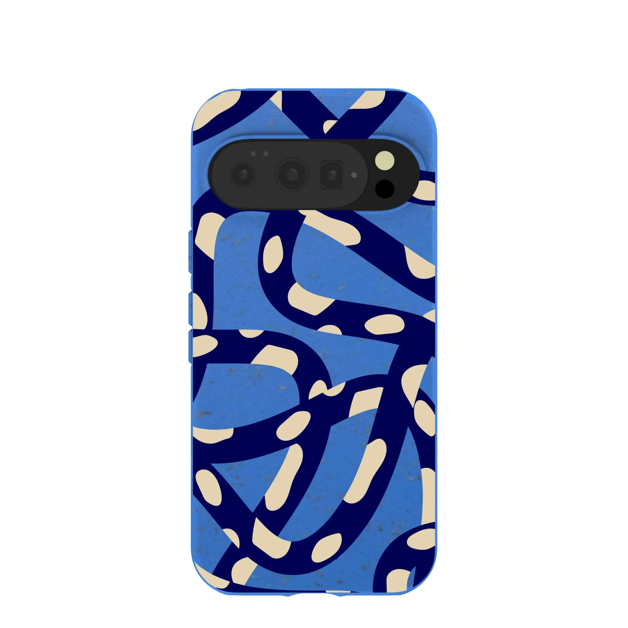 Electric Blue Noodles Google Pixel 10/10 Pro Case Portable Accessory Hybrid Touch