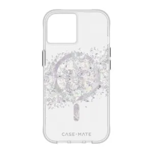 iPhone 13/14/15 Variations Case-Mate Karat MagSafe Case - Touch of Pearl Stylish frame Luxury Detail