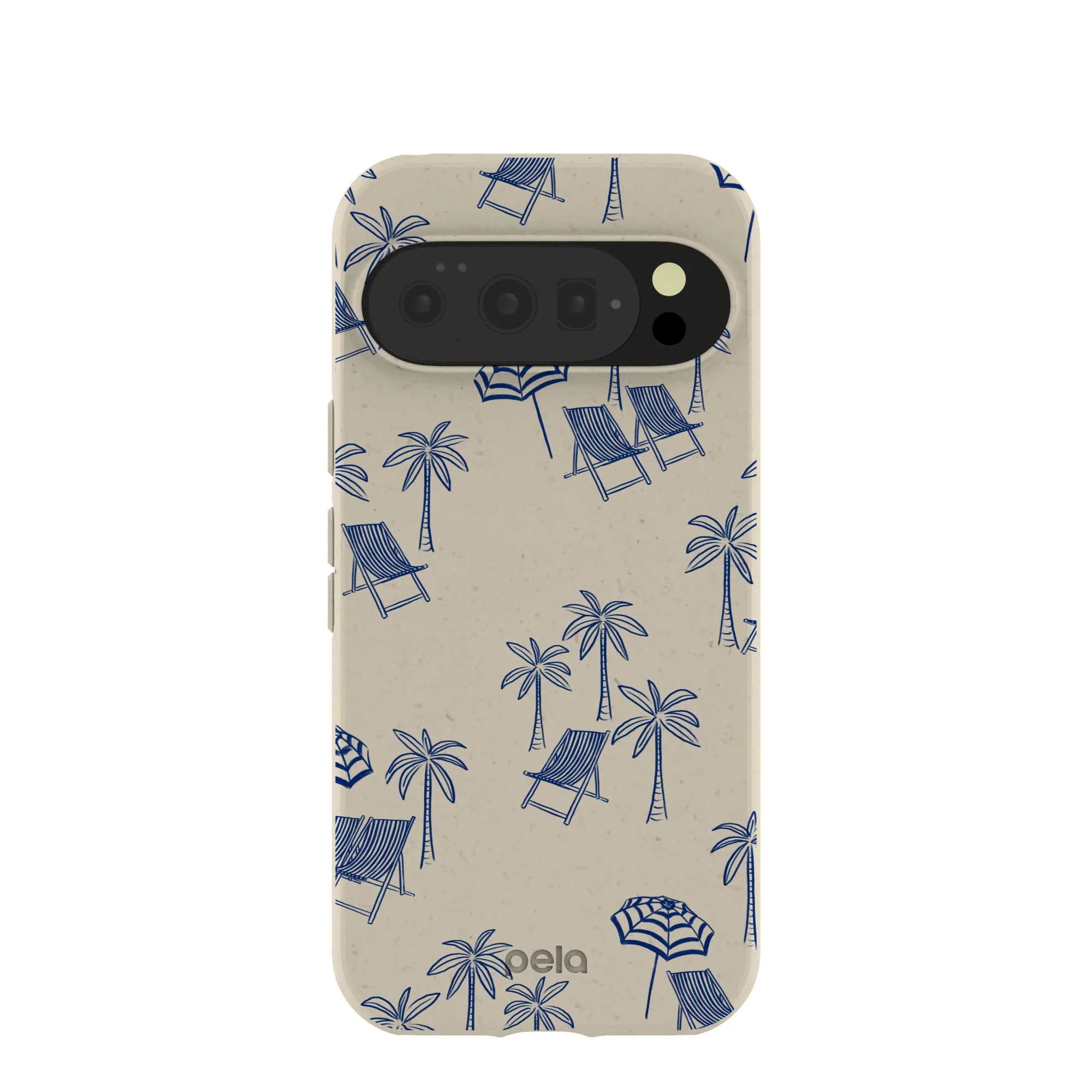 London Fog Coastal Lounging Google Pixel 10/10 Pro Case Impact shield Pocket Ready