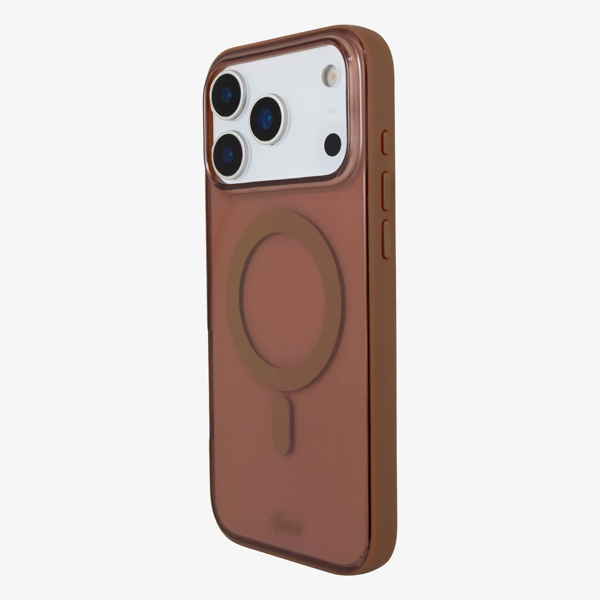 Glass Mocha MagSafe? Compatible iPhone Case High Quality Soft Edging