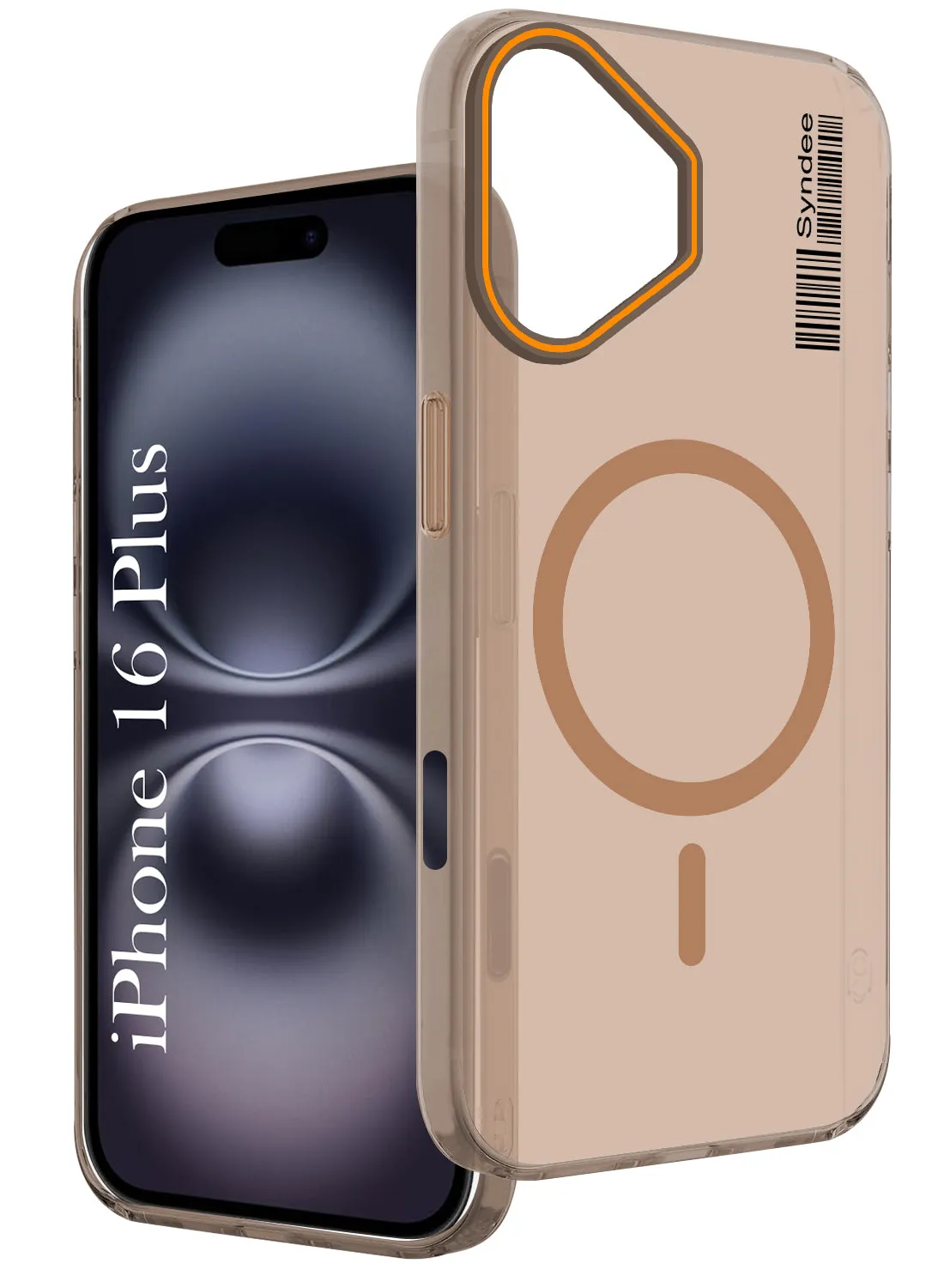 For Apple iPhone 16 Plus Back Cover Case (Soft Touch | Camera Bump Protection | MagSafe Compatible | Matte Finish) dust protection Stylish Grip Texture