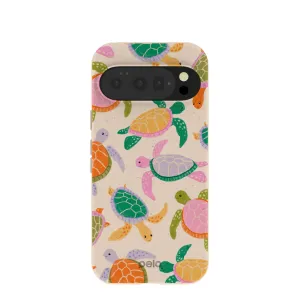 Seashell Sea Turtle Party Google Pixel 10/10 Pro Case Comfort Finish Minimal Aesthetic Touch