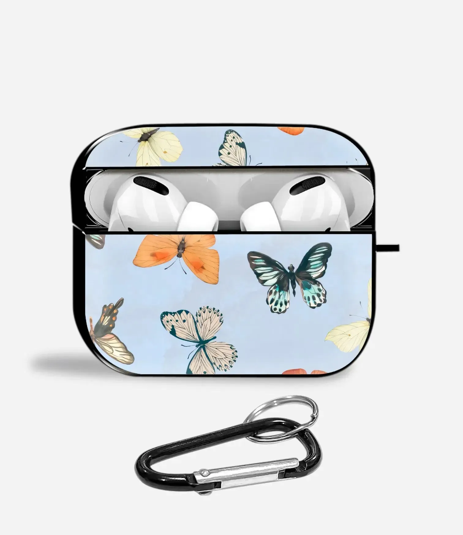 Soft Smooth Texture Sky Dancers Aipods Glass Case