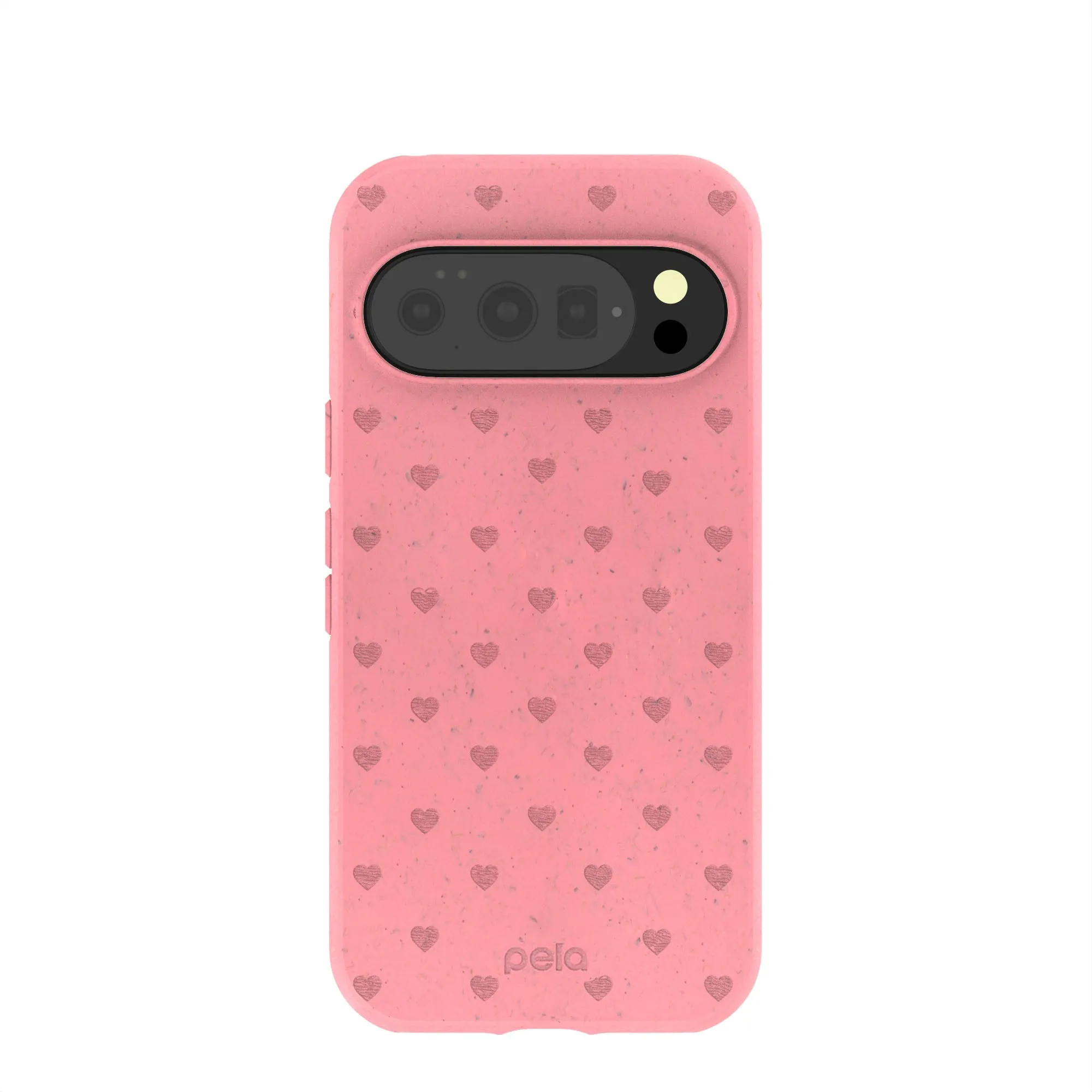 Gradient Design Comfort Padding Bubblegum Pink Hearts Google Pixel 10/10 Pro Case