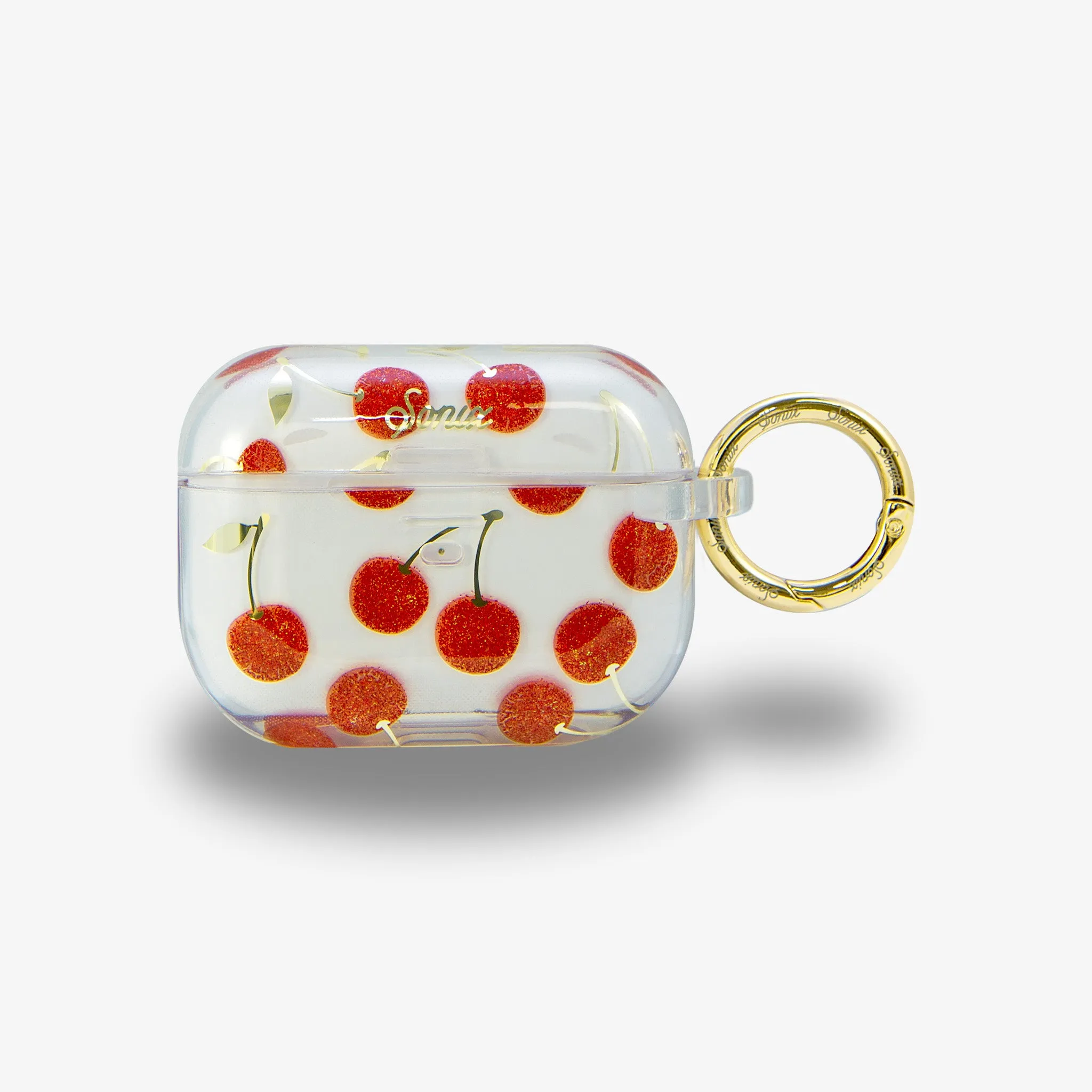 Cherry on Top AirPods Case airpods case for hikers Universal Compact Holder