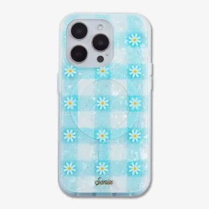 Durable Texture Build Gloss Surface Layer Daisy Chain MagSafe? Compatible iPhone Case