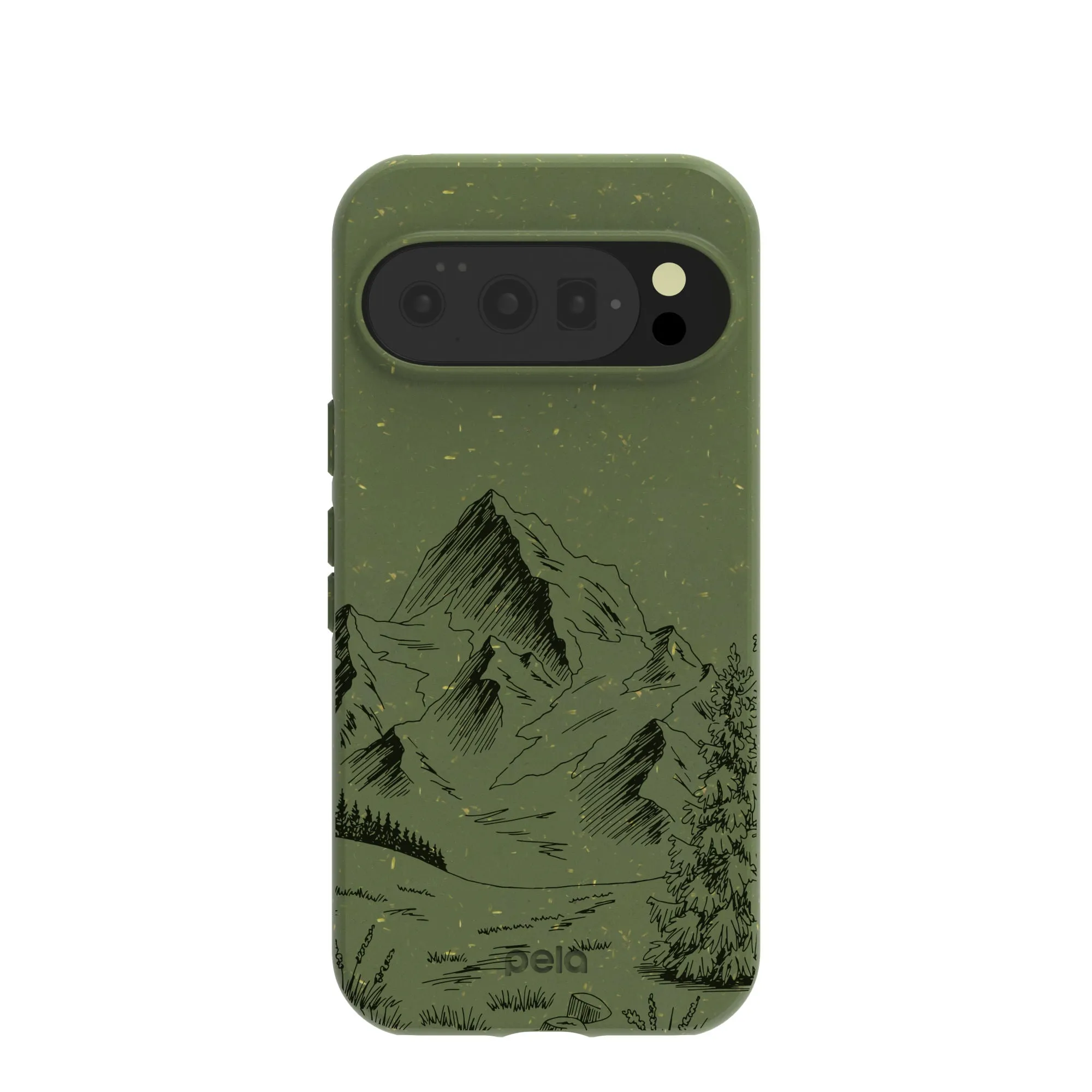 High Durability Transparent Edge Forest Floor Line Ridge Google Pixel 10/10 Pro Case