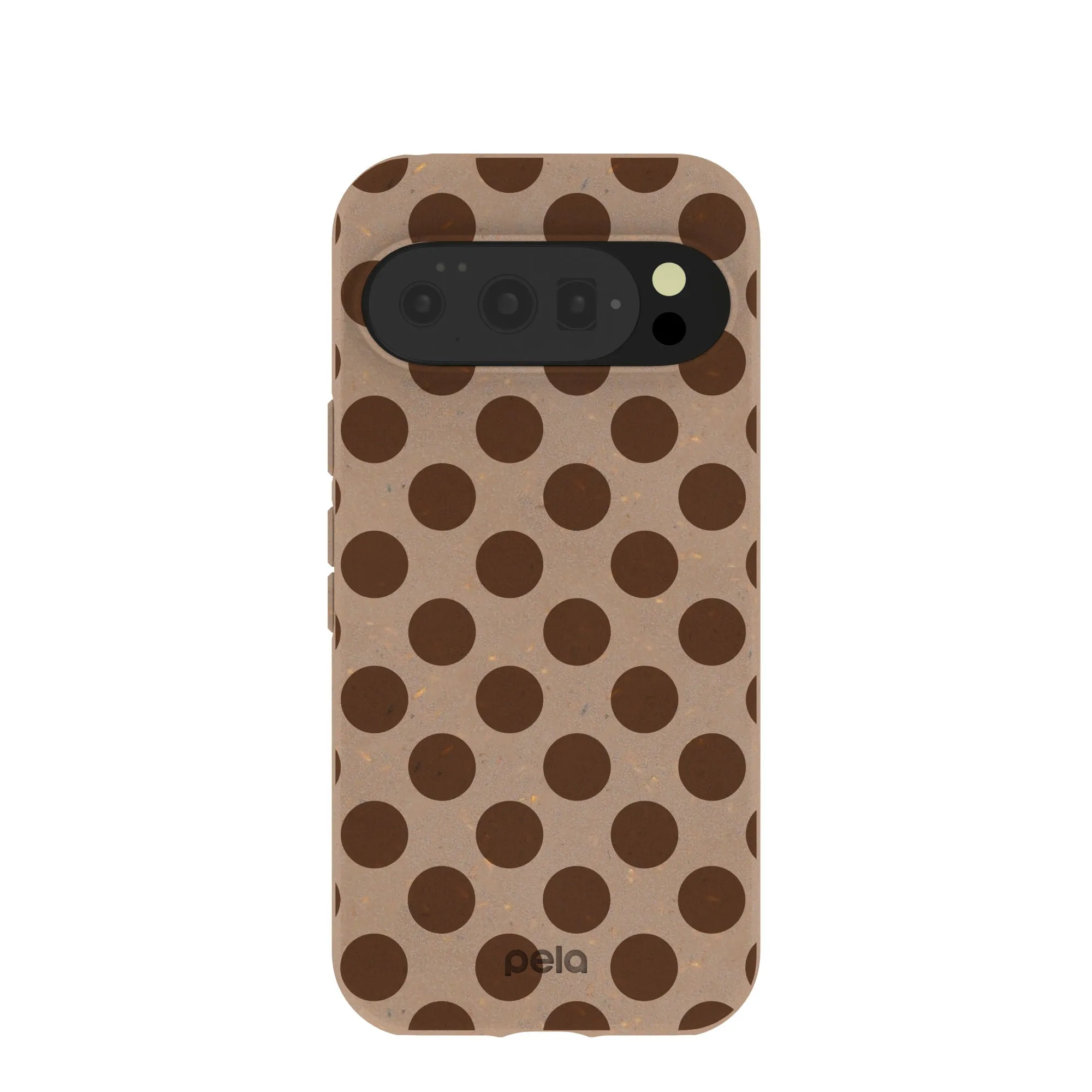 Chocolate Brown Cocoa Sprinkle Google Pixel 10/10 Pro Case Sleek Form Minimal Look