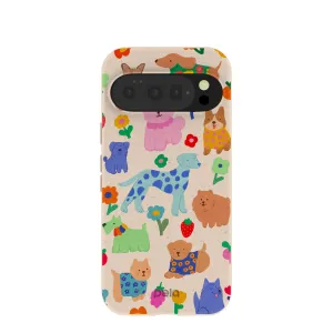 Seashell Pup Bloom Google Pixel 10/10 Pro Case Protective Fit Stylish Touch