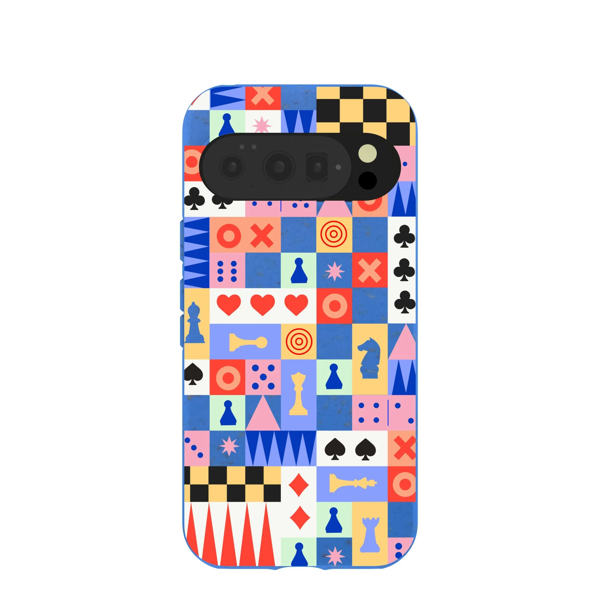 Polished Touch Matte Detail Electric Blue Playful Palette Google Pixel 10/10 Pro Case