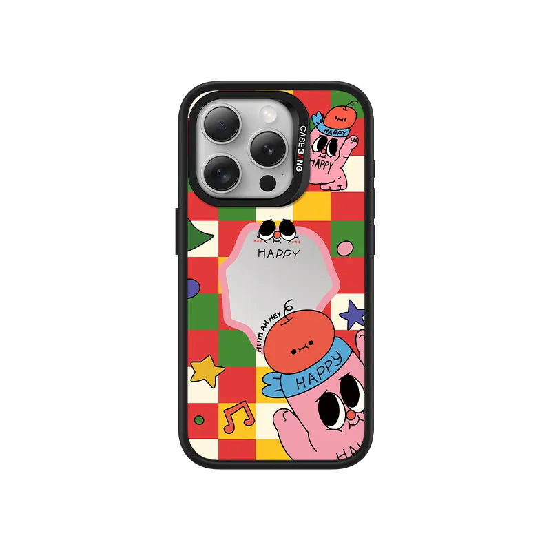 Merry Christmas Imagisnap Hybrid Pattern Texture Wireless charging