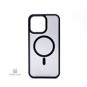 3D Effect iPhone 14 Pro SPECTRUM Halo Slim MagSafe Case - Smoke