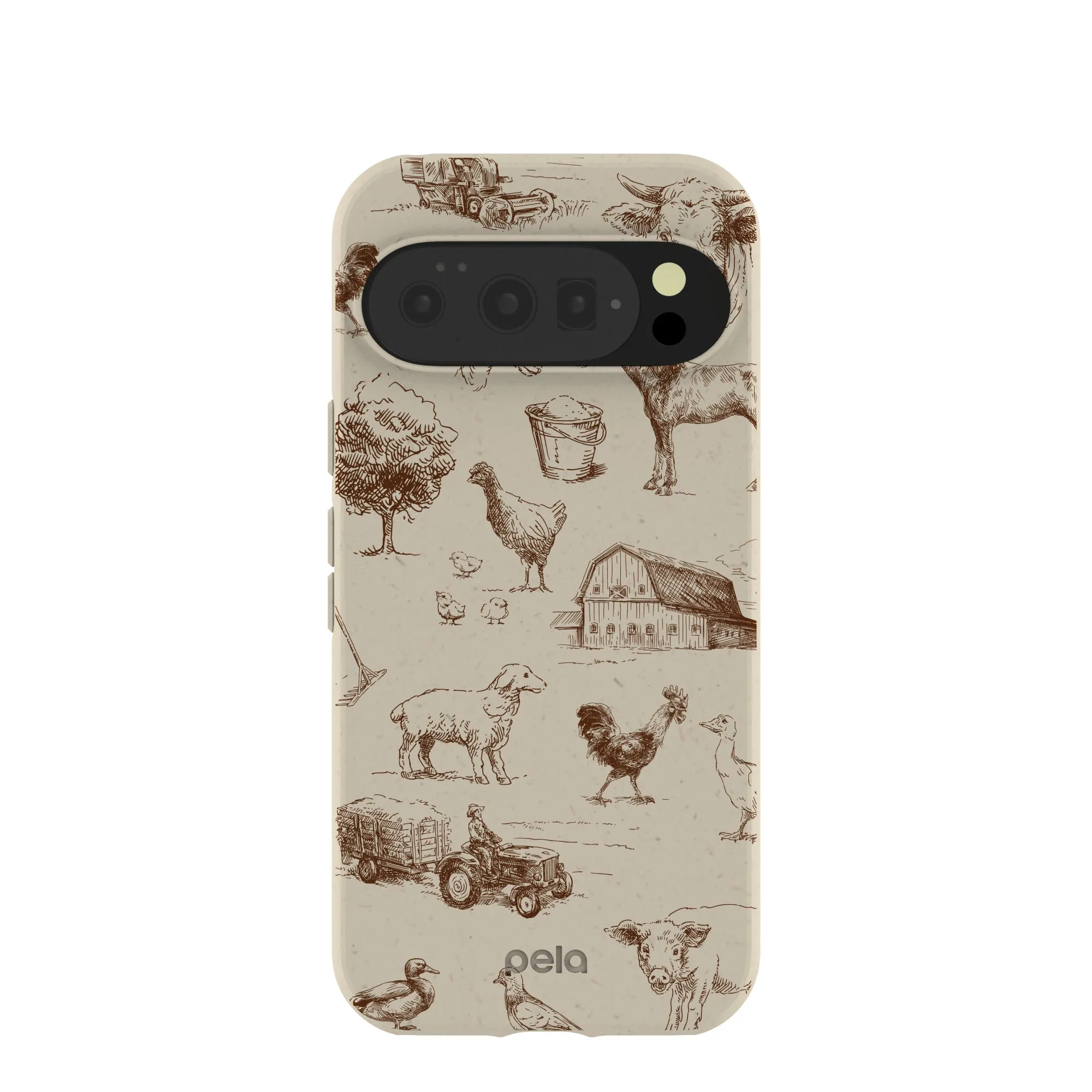London Fog Barn and Field Google Pixel 10/10 Pro Case Light Touch Ergonomic Feel