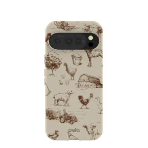 London Fog Barn and Field Google Pixel 10/10 Pro Case Light Touch Ergonomic Feel