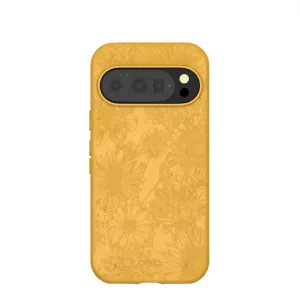 Honey Flora Google Pixel 10/10 Pro Case Modern Build Texture