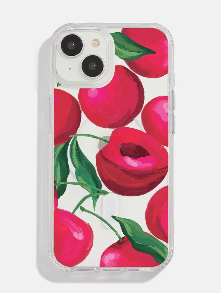 Vivid Surface Detail Polished Detail Edge Elizabeth Rachael x Skinnydip Mon Cheri MagSafe iPhone Case