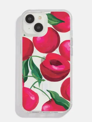 Light Protection Luxury Layer Texture Elizabeth Rachael x Skinnydip Mon Cheri MagSafe iPhone Case