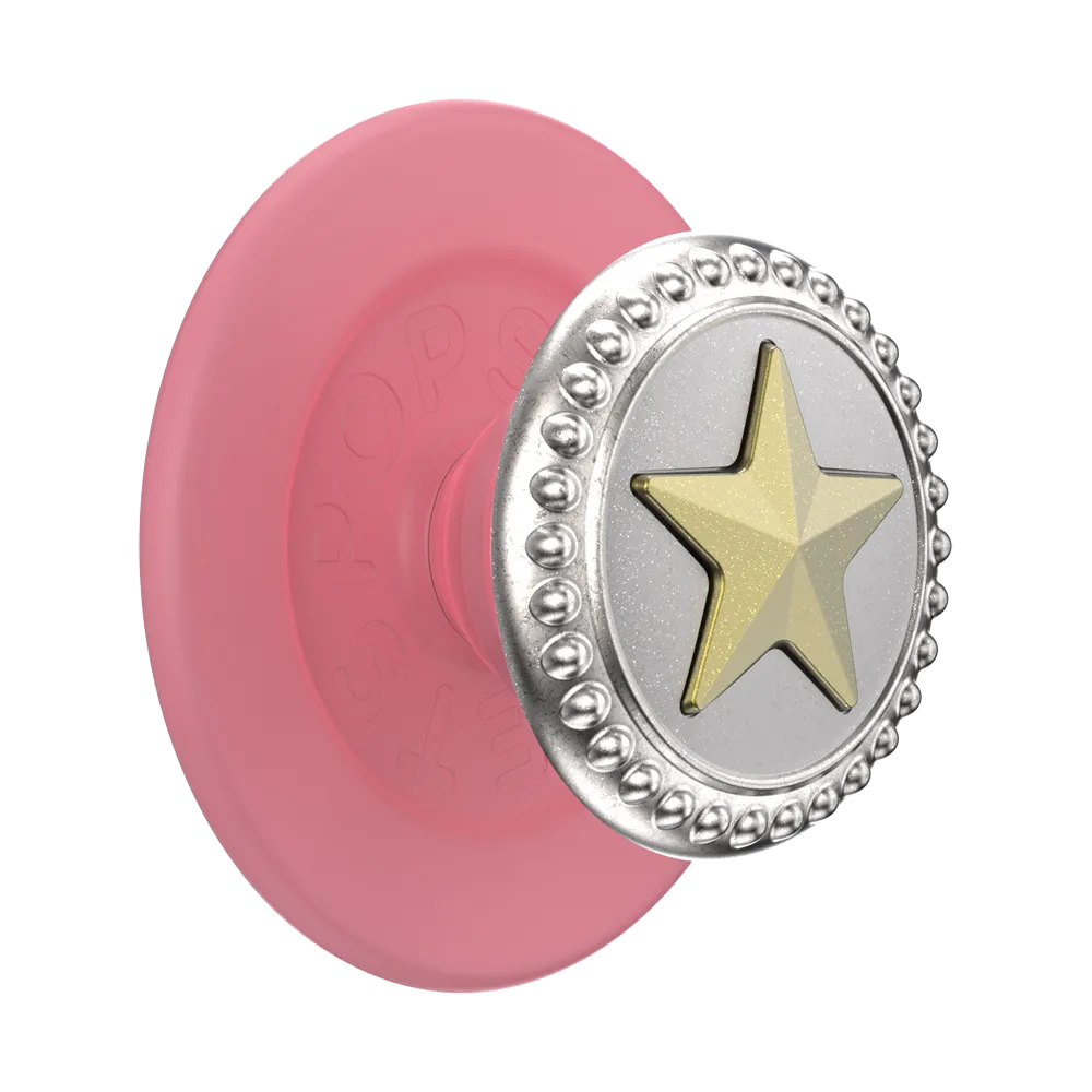 Enamel Lone Star PopGrip for MagSafe Pop Socket Tech Accessory Grip Decor