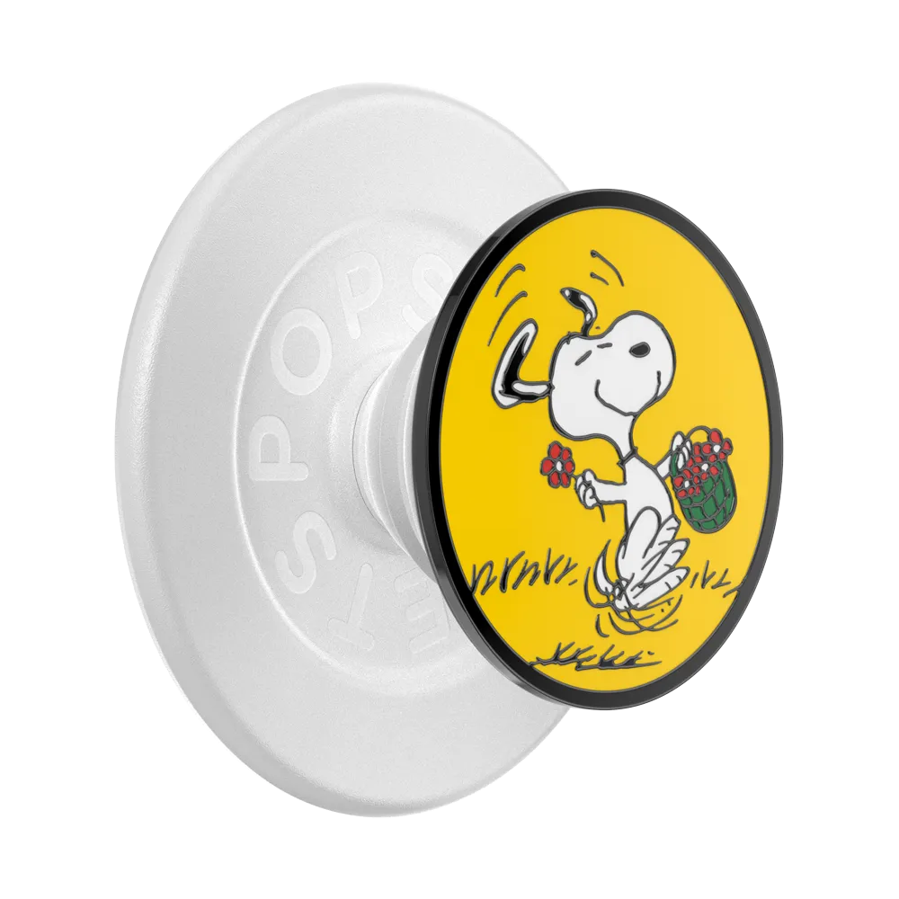 Pop Socket Gift Idea Enamel Snoopy Skip PopGrip for MagSafe