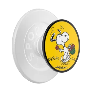 Pop Socket Gift Idea Enamel Snoopy Skip PopGrip for MagSafe