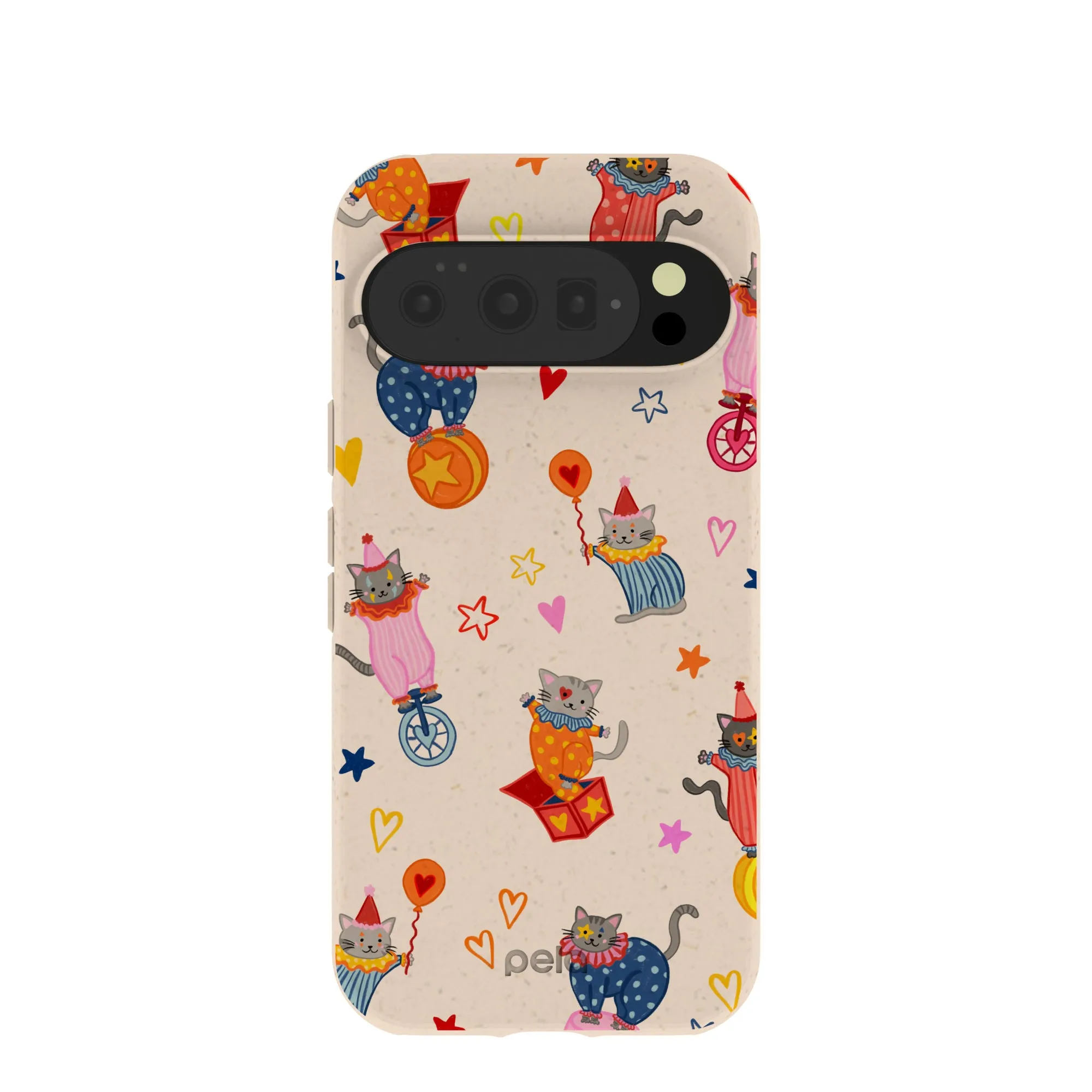 Seashell Cat Clowns Google Pixel 10/10 Pro Case Unisex Design
