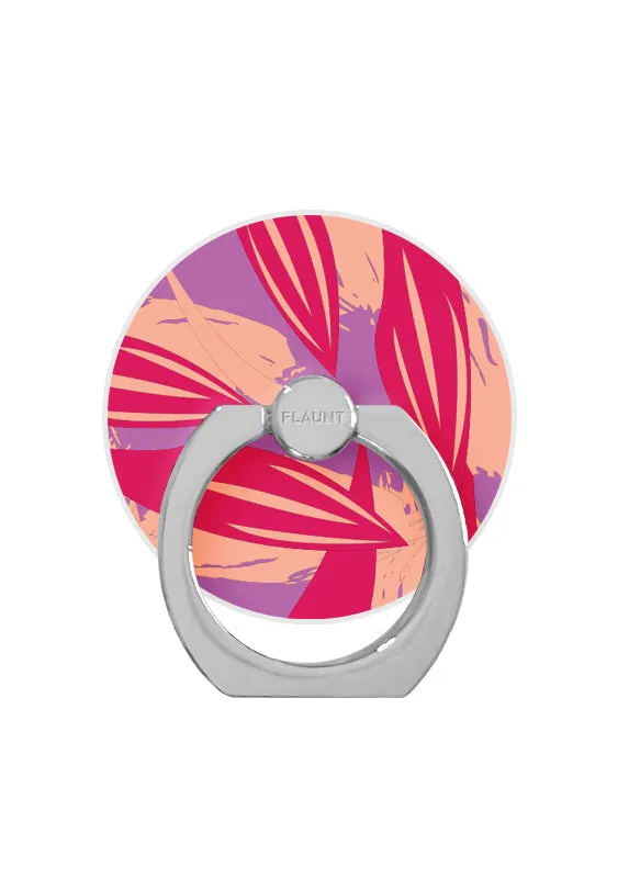 Tropicana Adhesive Phone Ring Stand Soft Desk Holder Ergonomic Comfort Ring