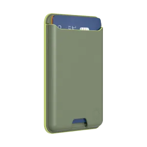 Eucalyptus Softgoods PopWallet for MagSafe Minimalist Card Grab Functional Snap Grab Slot
